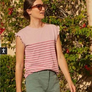 Boden cap sleeve shirt